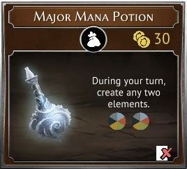 Major Mana Potion .